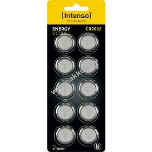 Intenso Energy Ultra CR2032 gombelem 3V 220mAh 10db/csomag Li/MnO2 kép