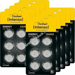 Intenso CR2032 gombelem 3V 60db/csomag Lithium kép