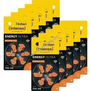 Intenso Energy Ultra A13/PR48 1, 45V 60db/csomag hallókészülék elem kép