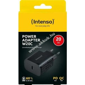Intenso W20C USB-C töltőadapter 20W fekete kép