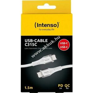 Intenso C315C USB-C - USB-C kábel 1, 5m 60W 480Mbit/s fehér kép
