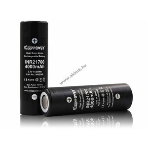 Keeppower INR21700 3, 7V 4000mAh 1db/csomag Li-Ion kép