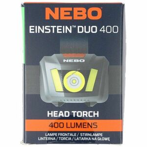 NEBO EINSTEIN DUO 400 Flex fejlámpa zseblámpa 400lm Lithium-Polymer kép