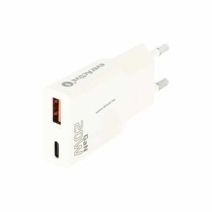 EverActive GaN SUPER SLIM SC-340Q USB töltő 20W 1x USB-C 1x USB-A kép