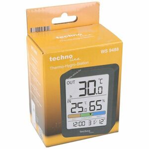 TechnoLine WS 9488 thermo-hygro állomás belső és külső hőmérséklet és páratartalom kép