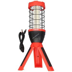 PAUL újratölthető munkalámpa mini állvánnyal 800lm COB LED piros kép