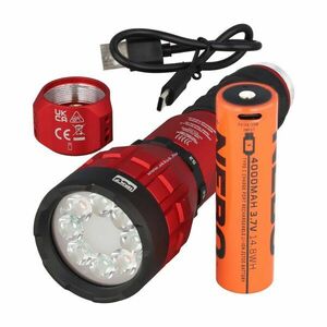 Nebo IllumaTrace zseblámpa 190lm 170lm 80m 21700 4000mAh Li-Ion kép