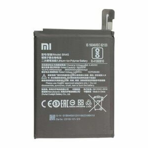 Eredeti Xiaomi BN45 akku 3900mAh mobiltelefon Li-Polymer kép