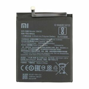 Eredeti Xiaomi Mi 8 mobiltelefon BM3E akku 4, 4V 3400mAh 1db/csomag Li-Polymer kép
