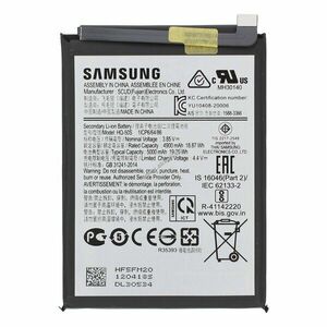 Eredeti Samsung Galaxy A02s/A03s mobiltelefon akku HQ-50S 3, 85V 5000mAh Li-Ion kép