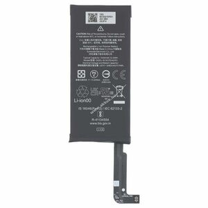 Eredeti Google Pixel 4a 4G G025J-B mobiltelefon akku 3, 87V 3140mAh Li-Ion kép