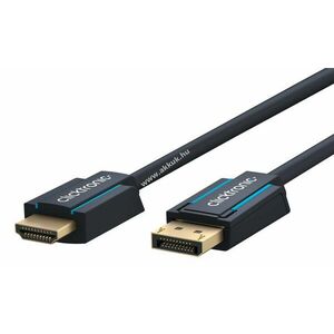 Clicktronic aktív DisplayPort-HDMI adapterkábel 10m 4K@60Hz kép