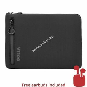 Golla laptok 15col 38cm fekete akció Bluetooth fejhallgatóval (szín véletlenszerű) kép