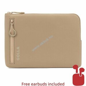 Golla laptop tok 13col 33cm Bluetooth fejhallgatóval (szín véletlenszerű) kép