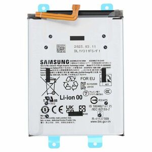 Eredeti Samsung Galaxy A36 5G A56 5G EB-BA566ASE mobiltelefon akku 3, 85V 5000mAh Li-Ion kép