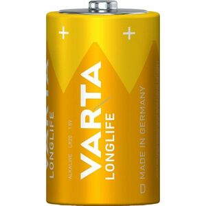 Varta Longlife D (góliát) 1.5V 1db/csomag hagyományos elem alkáli kép