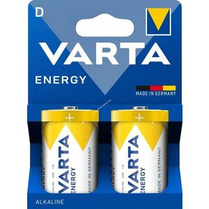 Varta Energy D (góliát) 1.5V 2db/csomag hagyományos elem alkáli kép