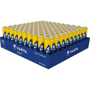 Varta Longlife Power AA Mignon ceruza LR06 1.5V elem 100db/csomag alkáli kép