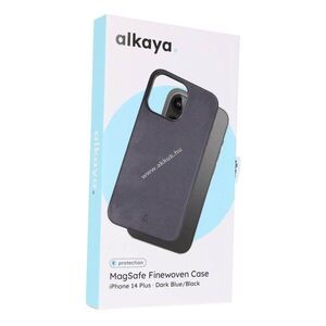 Alkaya LUCID Finewoven MagSafe kompatibilis tok iPhone 14 Plus fekete kép