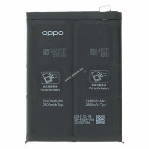 Eredeti Oppo Find X5 Pro BLP889 mobiltelefon akku 5000mAh Li-Ion-Polymer kép