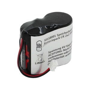 Helyettesítő memória elem 6V 850mAh CR 2x2-PAN elempakk PLC (SPS) kép