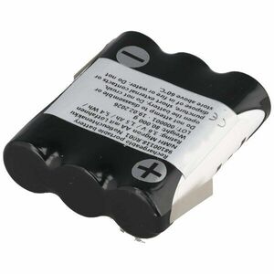 Helyettesítő akku vészvilágítási Mignon ceruza AA 3, 6V 1500mAh 1db/csomag forrfülekkel NiMH kép