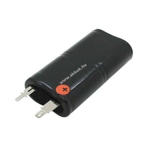 Helyettesítő akku vészvilágításhoz 4, 8V 3000mAh L2x2 Sub-C Faston Zumtobel 04797089 NiMH kép