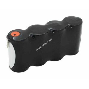 Helyettesítő akku vészvilágítás C (bébi méret) 4, 8V 2500mAh 1db/csomag Faston +4, 8mm/-2, 8mm NiMH kép