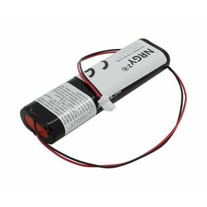 Helyettesítő akku vészvilágítás Mignon ceruza 4, 8V 1800mAh kábel és csatlakozó IL570008 NiMH kép
