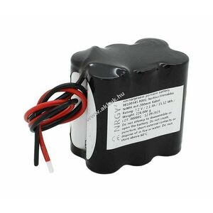 Helyettesítő akku vészvilágítás F2x3 A 7, 2V 2100mAh 200mm kábel NiMH kép