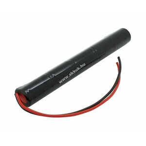 Helyettesítő akku vészvilágítás L1x5 2/3A 6V 1000mAh 150mm kábel NiMH kép