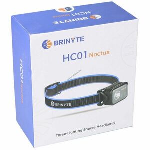 Brinyte HC01S fejlámpa 1000lm gesztusvezérlés piros fény USB-C 1200mAh Li-Ion kép