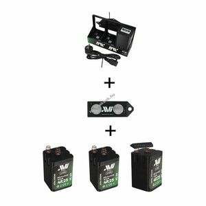 AVI AVIakku 3, 6V 45Ah 3db/csomag töltő és teszter Li-Ion kép