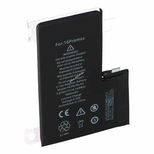 Helyettesítő akku Apple iPhone 16 Pro Max mobiltelefon 3, 87V 4685mAh 18, 16Wh Li-Polymer kép