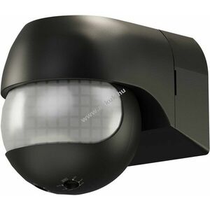 Goobay mozgásérzékelő dönthető/forgatható fekete ráépíthető 180° 12m IP44 LED-hez alkalmas kép
