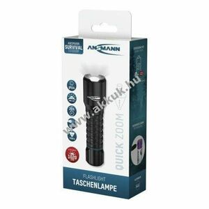 ANSMANN Survival TS1000RF újratölthető zseblámpa 1020lm 3, 6V 2600mAh USB-C kép
