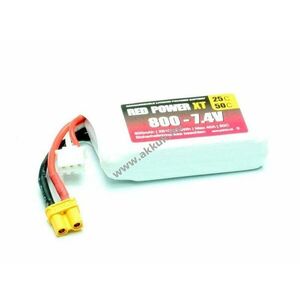 Pichler RED POWER akku 7, 4V 800mAh modellépítő LiPo kép