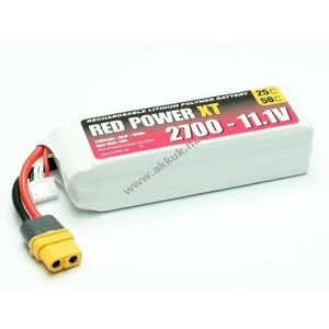 Pichler RED POWER XT 11, 1V 2700mAh modellépítő akku XT60 3S1P LiPo kép