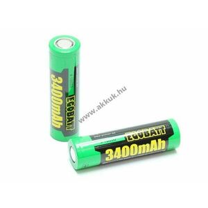 Pichler 18650 Flattop akku 3, 7V 3400mAh 2db/csomag Li-Ion kép