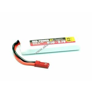 Pichler RED POWER akku 3, 7V 1S 650mAh JST/BEC csatlakozó modellépítő LiPo kép