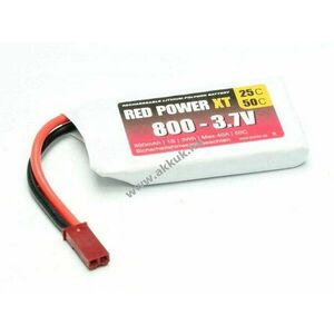 Pichler RED POWER 3, 7V 800mAh modellépítő akku JST/BEC csatlakozóval LiPo kép