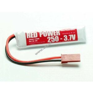 Pichler RED POWER 1S 3, 7V 250mAh modellépítő akku JST csatlakozó LiPo kép