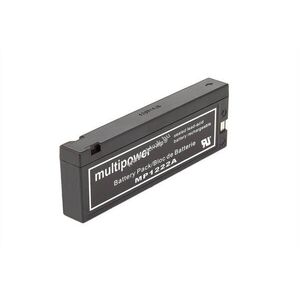 Multipower MP1222A 12V 2Ah orvosi ólom akku PANASONIC LC-SA122R3AU kép