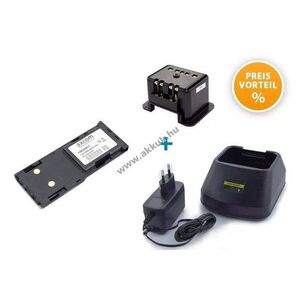 Axcom akkupakk Motorola Radius GP300 GP600 GTX rádió 7, 2V 1, 8Ah töltővel NiMH kép