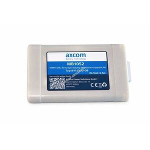 Axcom akku 24V 3Ah Dräger Babylog VN500 Evita Infinity V500 Infinity C700 8415290-08 orvosi NiMH kép