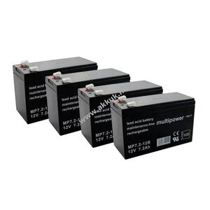 Axcom MB1150 Maquet Alphamaquet 12V 7, 2Ah 4db/csomag 1160.01A0 1150.01A0 orvosi ólom akku kép