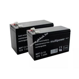 Axcom akkupakk 24V 7, 2Ah Wissner-Bosserhoff Multicare orvosi ólom kép