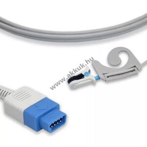Medlinket SpO2 fülérzékelő GE TruSignal 0, 9m orvosi (TS-E-D/P3110T) kép