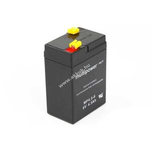 Multipower MP4, 5-6 6V 4500mAh orvosi ólom akku kép