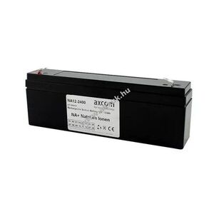 Axcom NA12-2400 nátrium-ion akku 12V 3, 5Ah 4, 7mm csatlakozó kép